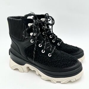 SOREL Brex Faux Shearling Lace-Up Boot